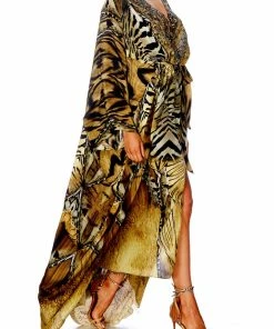 Camilla EBoutique (US) Resort SPLIT HEM LACE UP KAFTAN GIVEN TO THE WILD