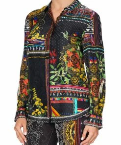 Camilla EBoutique (US) SLIM FIT LONG SLEEVE SHIRT BLACKHEATH BETTY