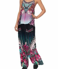 Camilla EBoutique (US) Up To 50% Off T BACK SHOESTRING TOP RAINBOW EYES