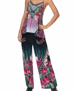 Camilla EBoutique (US) Up To 50% Off T BACK SHOESTRING TOP RAINBOW EYES