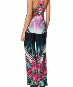 Camilla EBoutique (US) Up To 50% Off T BACK SHOESTRING TOP RAINBOW EYES