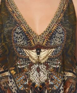 Camilla EBoutique (US) Up To 50% Off TIE FRONT MULTIWEAR DRESS KAKADU CALLING