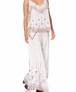 Camilla EBoutique (US) TOP WITH NECKLINE FRILL TANAMI ROAD Up To 30% Off