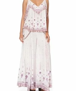 Camilla EBoutique (US) TOP WITH NECKLINE FRILL TANAMI ROAD Up To 30% Off