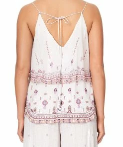 Camilla EBoutique (US) TOP WITH NECKLINE FRILL TANAMI ROAD Up To 30% Off