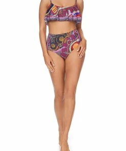 Camilla EBoutique (US) Up To 40% Off FRILL CROP TOP WARLU DREAMING