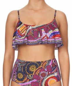 Camilla EBoutique (US) Up To 40% Off FRILL CROP TOP WARLU DREAMING