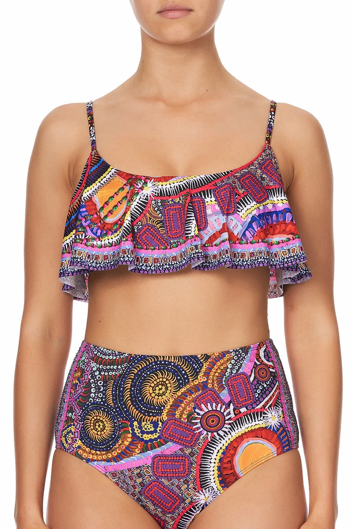Camilla EBoutique (US) Up To 40% Off FRILL CROP TOP WARLU DREAMING