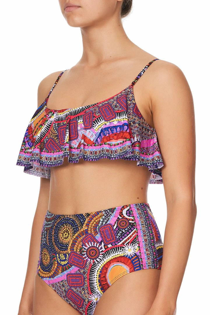 Camilla EBoutique (US) Up To 40% Off FRILL CROP TOP WARLU DREAMING