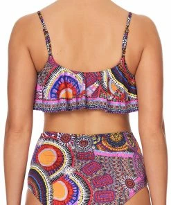 Camilla EBoutique (US) Up To 40% Off FRILL CROP TOP WARLU DREAMING