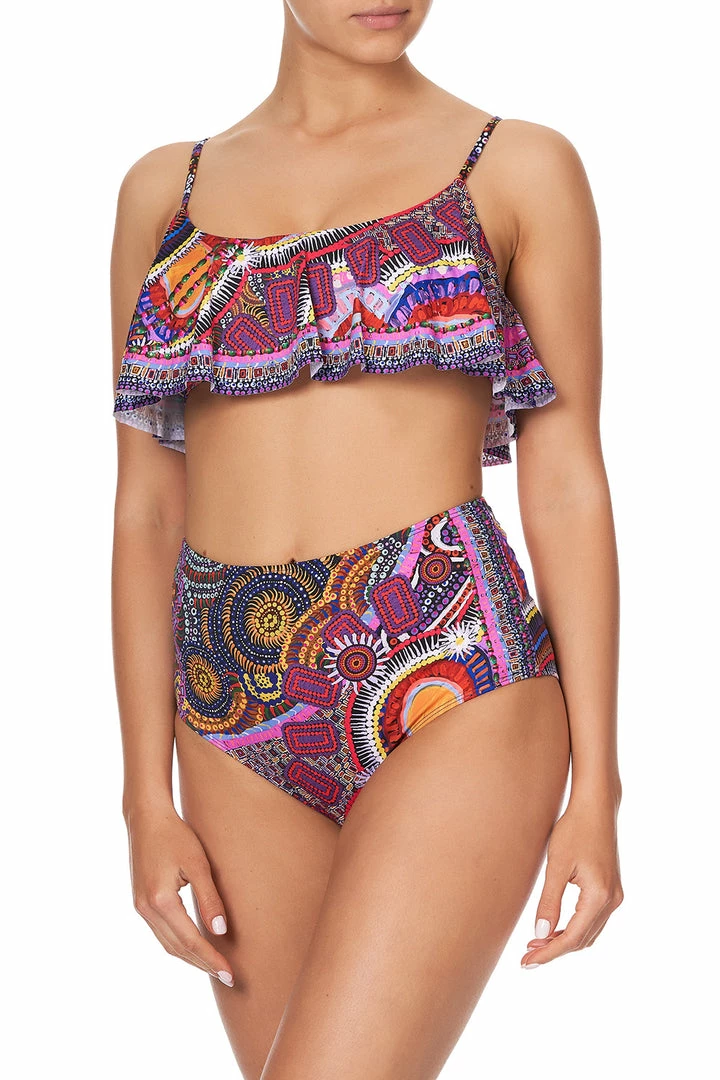 Camilla EBoutique (US) Up To 40% Off FRILL CROP TOP WARLU DREAMING