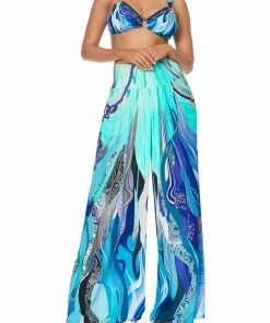 Camilla EBoutique (US) SHIRRED WAIST PANT WATEGOS WANDERLUST