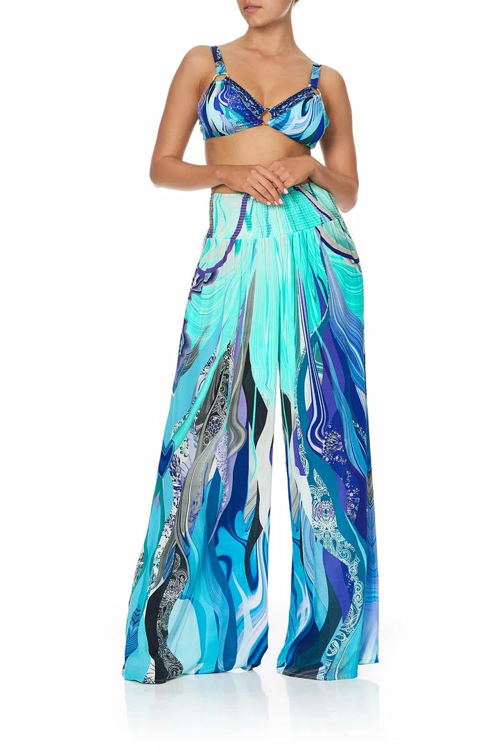 Camilla EBoutique (US) SHIRRED WAIST PANT WATEGOS WANDERLUST