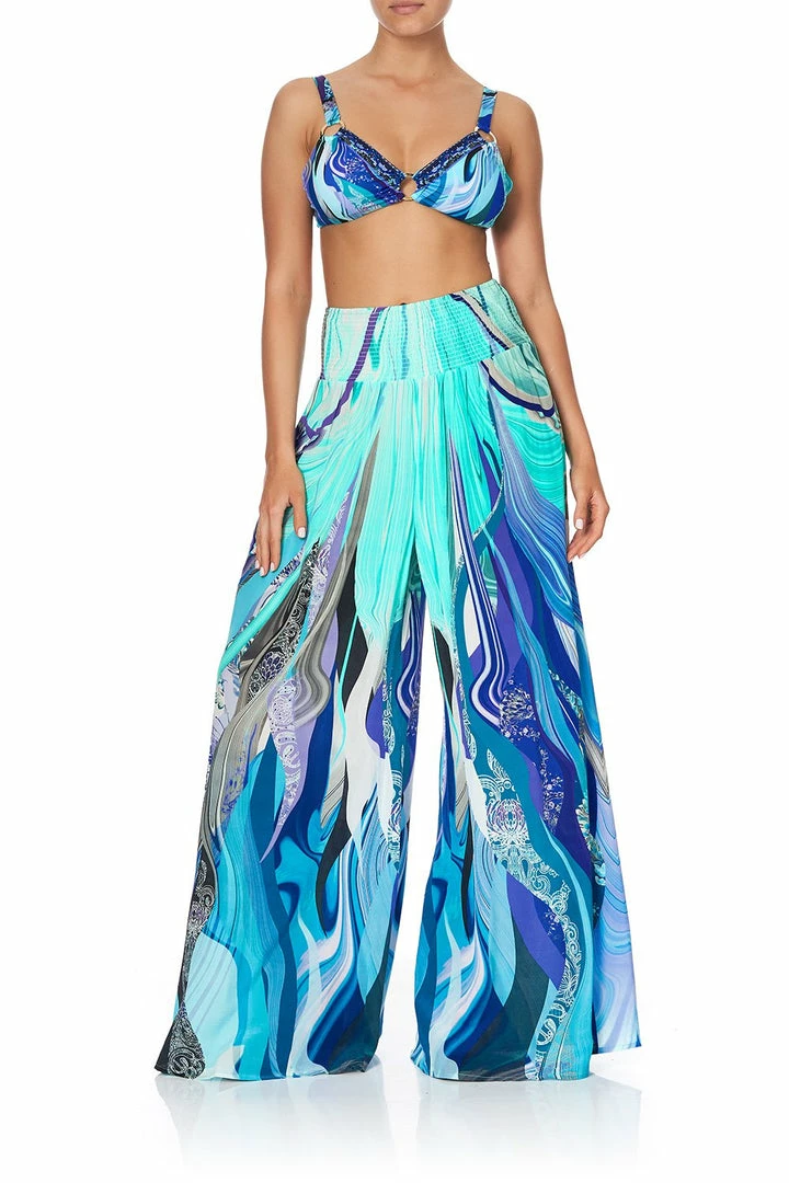 Camilla EBoutique (US) SHIRRED WAIST PANT WATEGOS WANDERLUST