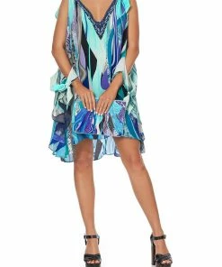 Camilla EBoutique (US) SMALL CANVAS CLUTCH WATEGOS WANDERLUST