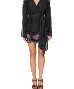 Camilla EBoutique (US) WRAP BLOUSE WITH YOKE MINA MINA Up To 40% Off