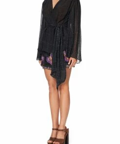 Camilla EBoutique (US) WRAP BLOUSE WITH YOKE MINA MINA Up To 40% Off
