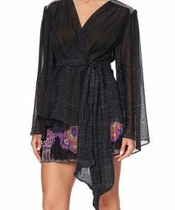 Camilla EBoutique (US) WRAP BLOUSE WITH YOKE MINA MINA Up To 40% Off