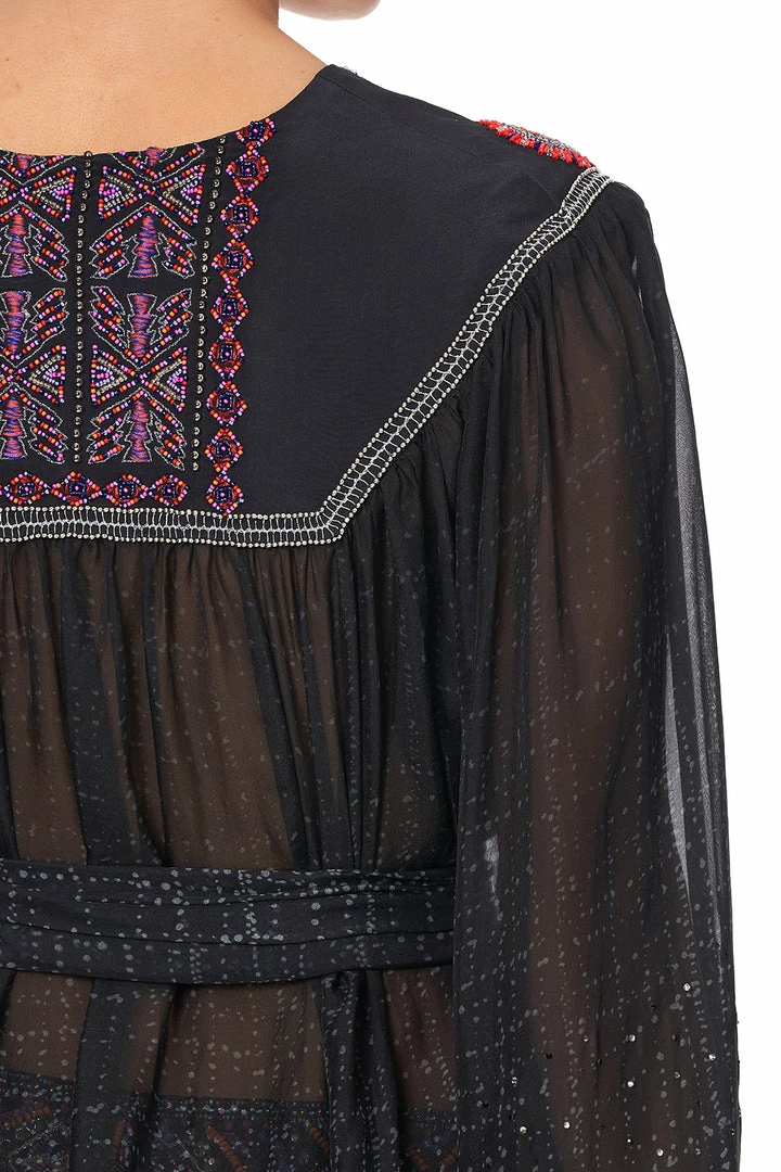 Camilla EBoutique (US) WRAP BLOUSE WITH YOKE MINA MINA Up To 40% Off