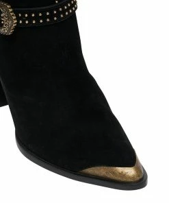 Camilla EBoutique (US) KNEE HIGH HEEL BUCKLE BOOT FLIGHT OF AMUN-RA