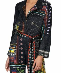 Camilla EBoutique (US) ZIP FRONT PANEL JUMPSUIT BLACKHEATH BETTY Up To 50% Off